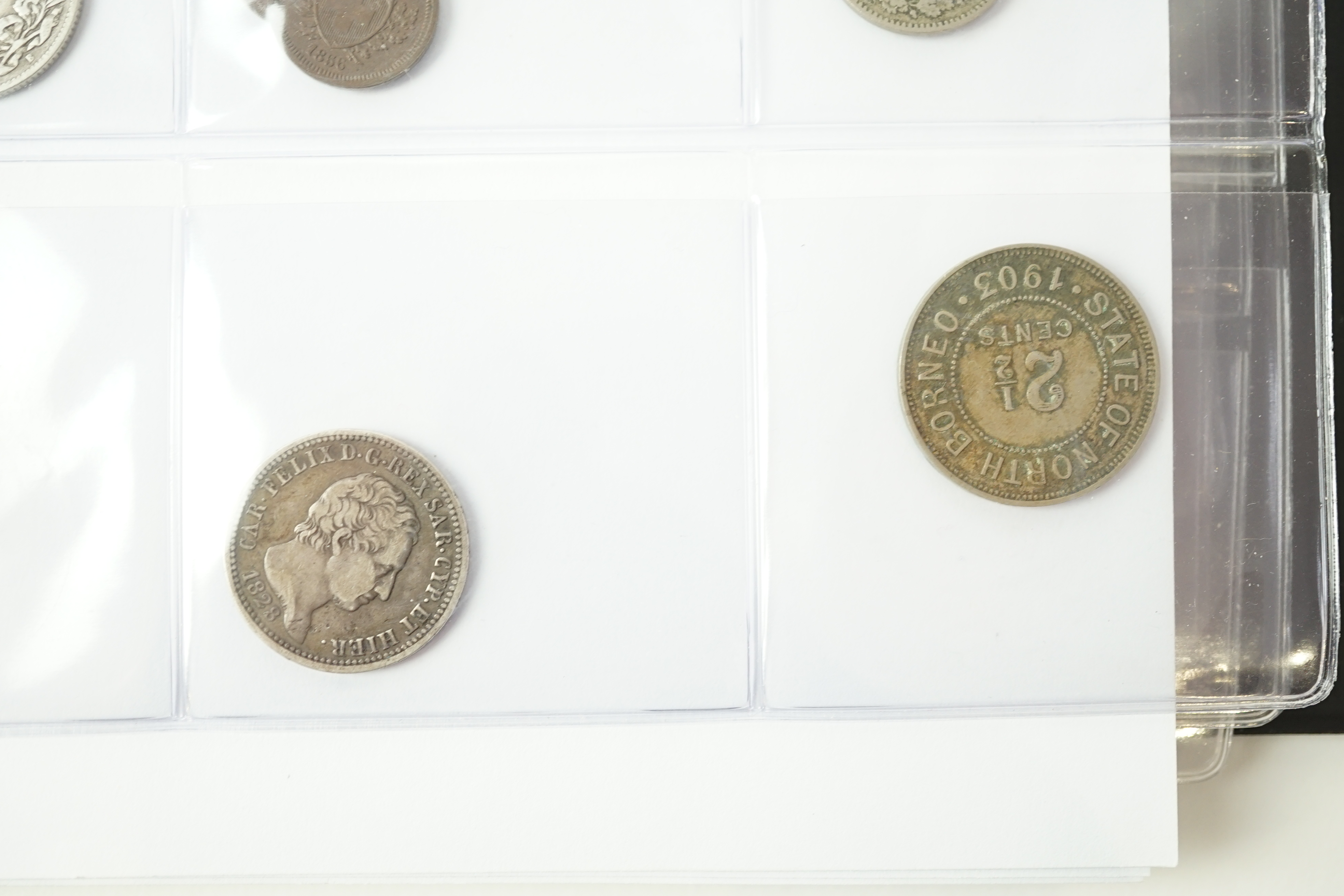 World coins, an album, 17th - 20th century